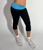 Low rise Fold Over Capris