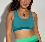 Striped Sports Bra