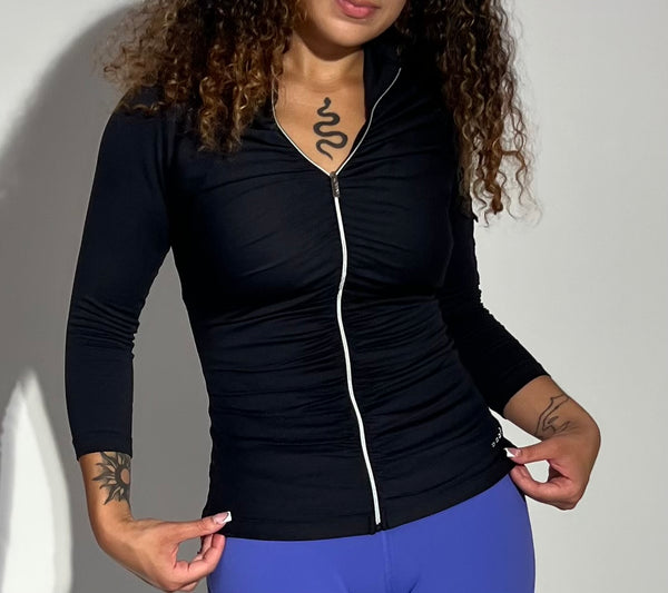 Bebe Sport Quarter Sleeve Jacket